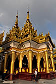 Yangon Myanmar. Shwedagon Pagoda (the Golden Stupa).  